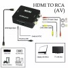 RCA AV to HDMI HD Converter Composite CVBS Video Adapter