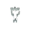 Kitchen Craft KC3515 Metal Cookie Cutter-Medium 8.5cm Fairy Design, Silver