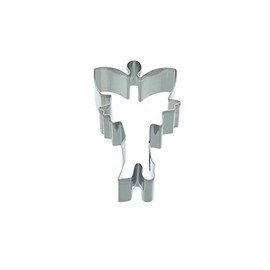 Kitchen Craft KC3515 Metal Cookie Cutter-Medium 8.5cm Fairy Design, Silver