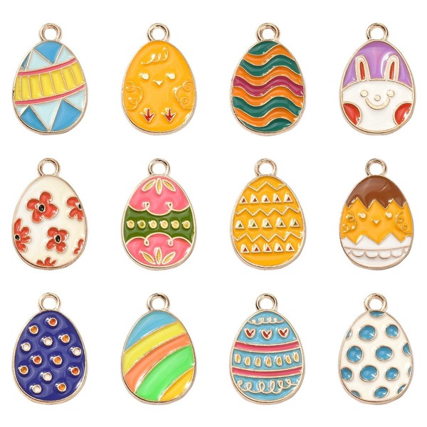 Animal Enamel Charms, Metal