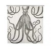 thomaspaul Octopus Shower Curtain, Ink