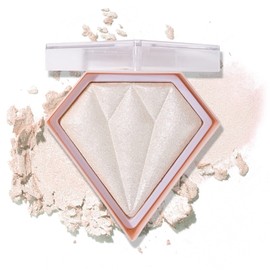 XINGXYUEL Face White Highlighter Makeup Palette Shimmer Contour Powder Waterproof Long-Lasting, Brightens Face Complexion Contour Illuminator Highlighters Blush Powder Makeup Palette - 01 Pearl White