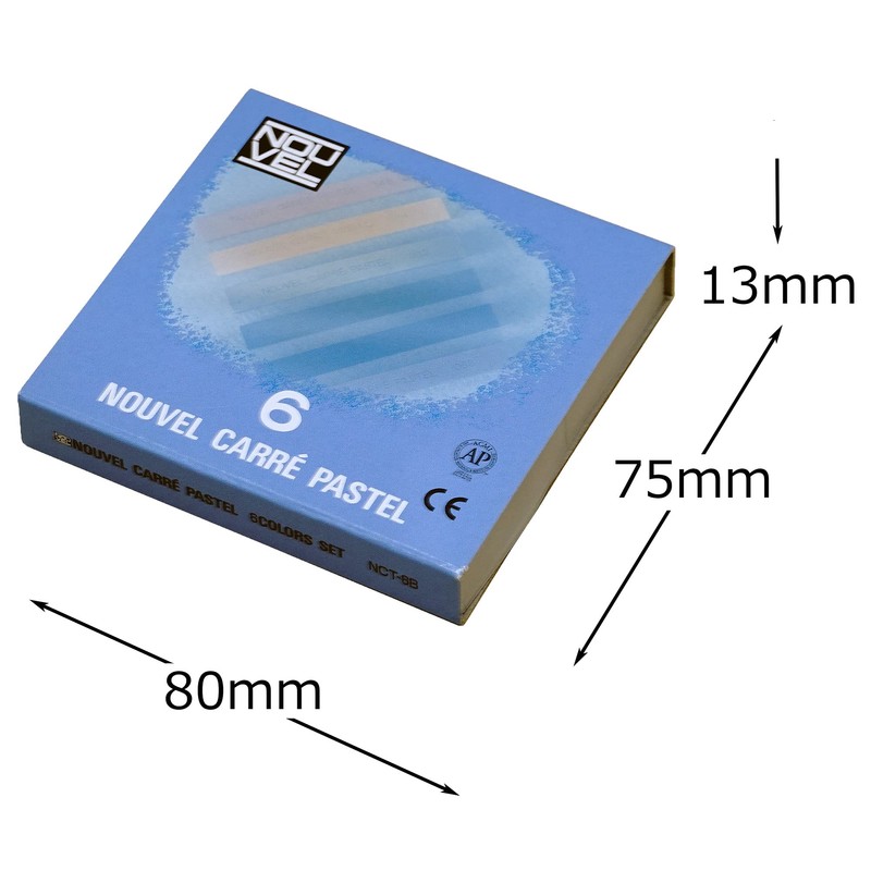 ターレンス カレ-パステル6色Bセツト NCT-6B