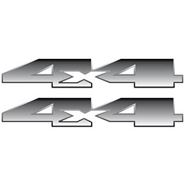 Vinylmark LLC 4x4 Decals -2014 to 2019 Fits Chevy Truck Bed