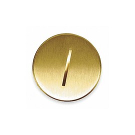 Floor Box Cover, Brass 2-1/8 In.