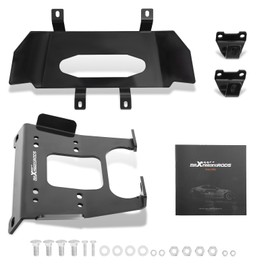 maXpeedingrods Winch Mount Plate for Polaris RZR XP 1000, XP 4 1000 2019-2023 Winch Mount Bracket Winch Mounting Kit