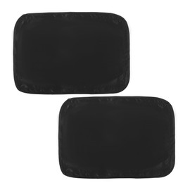 X AUTOHAUX 1 Set Black 23.23"x16.14" RV Door Window Shades Cover Sun Shade Screen Car Window Covers for Travel Trailer RV