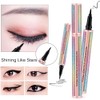 KINGMAS Liquid Eyeliner, Black Waterproof Eye Liners Long-Lasting Super Slim