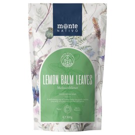 Lemon Balm Tea Monte Nativo (300 g) | Loose Herbal Tea | Gently Dried Lemon Balm Tea | 100% Pure and Natural Lemon Balm Leaves | As a healthy, refreshing tea
