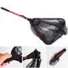 Portable Aluminum Alloy Foldng Fishing Landing Net Pole Plastic Handle