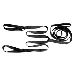 Snowmobile Tow Rope Snowmobile Tow Strap Snowmobile Accessories with Two Hooks Reinforced Emergency Tow Rope for Sleds, ATVs, Snowmobiles, ATV Safety Kits