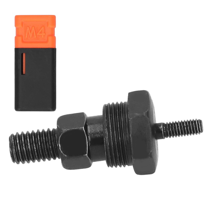 Rivet Nut Tool Tip, M4 Alloy Steel Replacement Mandrel and