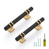 Ravinte Decor 30 Pack Cabinet Handles 3 inch Hole Center