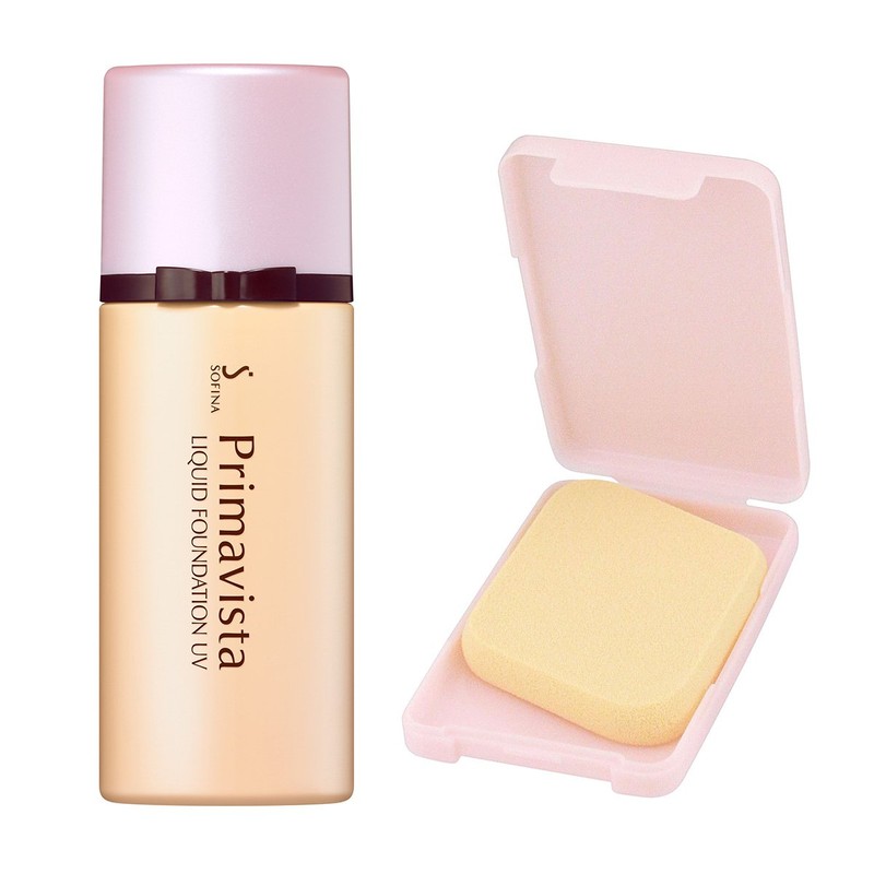 プリマヴィスタ 化粧のり実感リキッドファンデーション UV ベージュオークル03 SPF25 PA++ 30ml