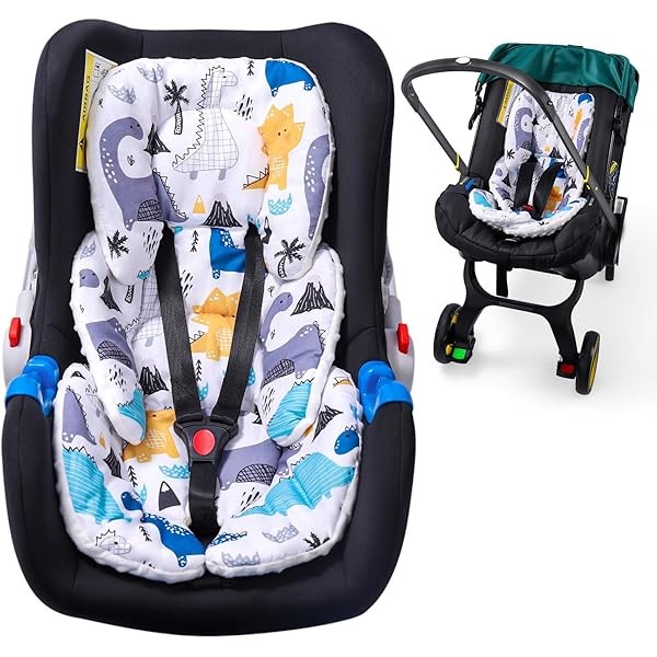 THE KENKYO Infant Car Seat Insert, 2-in-1 Reversible Baby Car