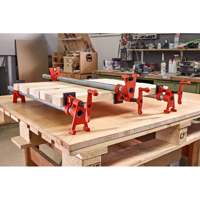 Bessey BPC-H34, 3/4-In. H Style Pipe Clamps - Incredibly Versatile,