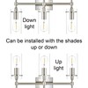 Linea di Liara Effimero Modern Farmhouse Bathroom Vanity Lights Fixtures