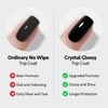 GAOY Crystal Glossy Gel Top and Base Coat Set, 16ml