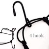 HanyHere 1Pack 3x3FT Flexible Net Trellis Netting with Hooks for