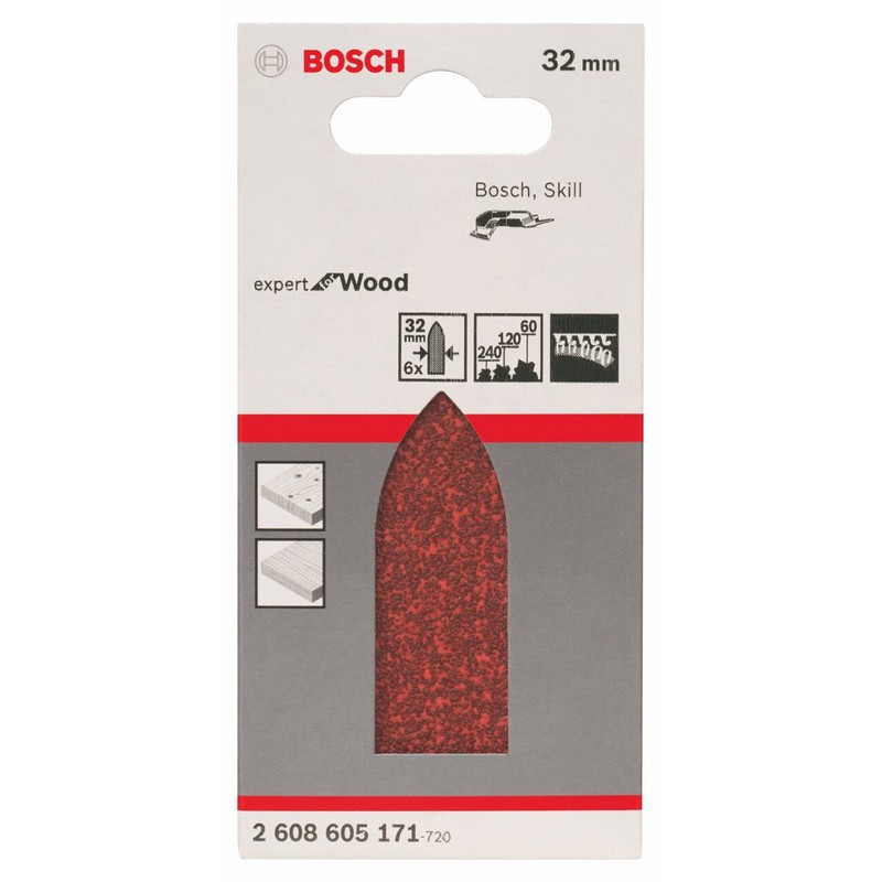 BOSCH (Bosch) sanding paper set for the finger pad [2,608,605,171]