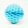 Powder Blue Hanging Paper Honeycomb Ball - 8'', 1 Count