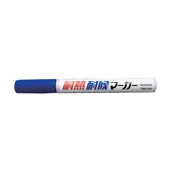 Okitsumo TMK-22 Heat and Weather Resistant Marker, Blue