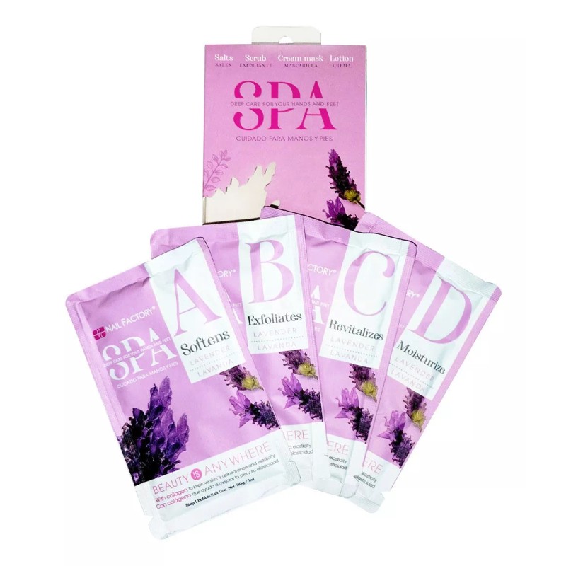 Nail Factory Pack 4 Pz Kit Spa Sales 4 Aromas