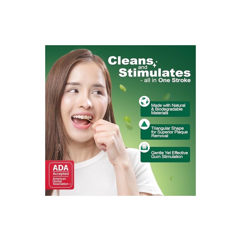 STIM-U-DENT - Plaque Removers, Value Pack, Mint, 8 pk -