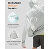 BENEUNDER Men's UPF 50+ Sun Protection Lightweight Hoodie Jacket Long