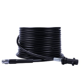 Stone Banks 10 m Pipe and Drain Cleaning Kit for Kärcher, Pressure Washer Drain Hose for Karcher K2 K3 K4 K5 K6 K7 Pressure Washer with Jet Nozzle 180Bar/60°C