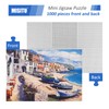 MISITU Mini Jigsaw Puzzle 1000 Pieces for Adults and Children