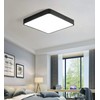 Ganeed 36W LED Ceiling Light,15.7 inch Square led Ceiling Light,Cool