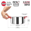 Hawkins 1.5 Litre Metro Patila, Triply Stainless Steel Tope, Induction