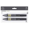 Winsor & Newton Promarker Metallic, Set of 2, Gold