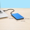 Blueendless Portable External Hard Drive USB 3.0 2.5 Inch for