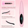 Heated Eyelash Curlers Electric Eyelash Curler with LED Display, 3