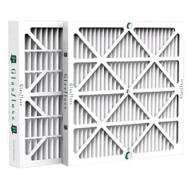 Glasfloss 4" Inch Glasfloss ZL MERV 10 Pleated Air Filters for AC & Furnace.  Case of 6 - 16x20x4