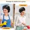 Gorros Rizadores de Raso 3 Piezas, Capó De Satén Gorro