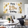 LASKYER 19th Birthday Big Banner Party Decorations.