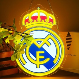 Football Team Neon Sign - Fun Wall Decor for Bedroom & Man Cave
