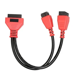 LxcshLjx Cable Adapter, Security Bypass Cable OBD2 Adaptor, Gateway Protocol Cable, FCA 12+8 Programming Cable Connector for Chrysler Jeep Dodge to Diagnose, Code, Program, Compatible with JScan App