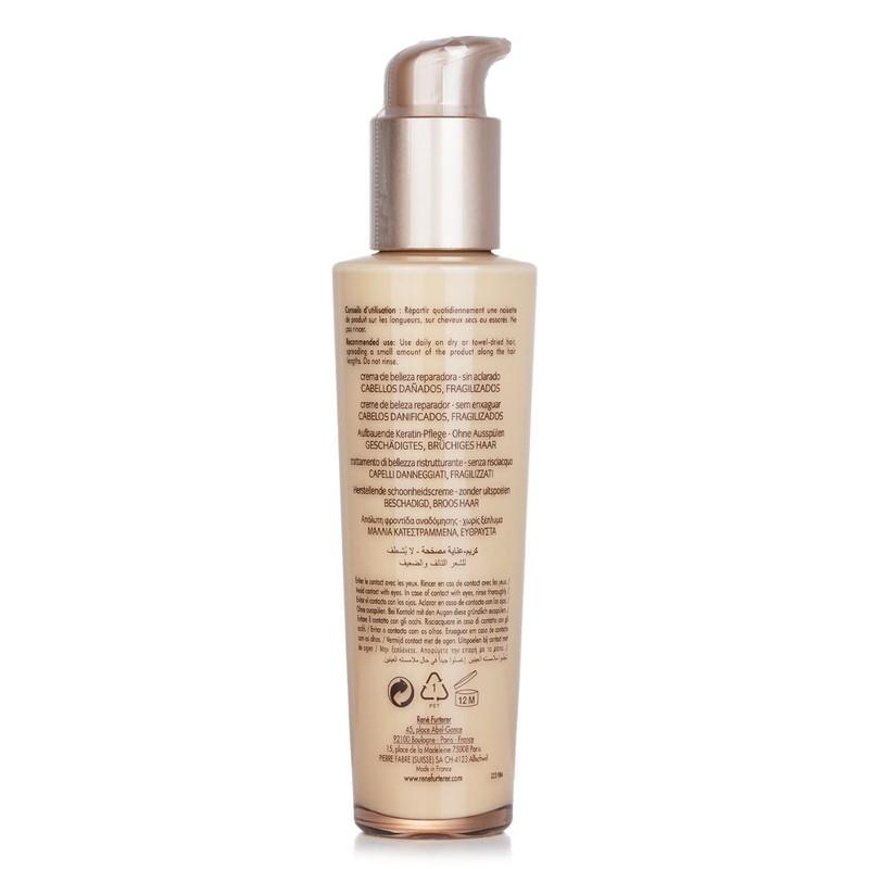 Rene Furterer ABSOLUE KERATINE Repairing Beauty Cream for Damaged, Over-Processed