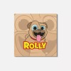 Unbranded Puppy Dog Pals Cartoon Rolly Head 4'' X 4''