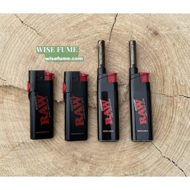 NEW Raw Extendo Lighter Refillable + raw PHOENIX LIGHTER Refillable - 2pk extendo lighter + 2pk phoenix lighter