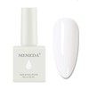 MEMEDA Gel Nail Polish, Milky White Nude Gel Polish, 0.27
