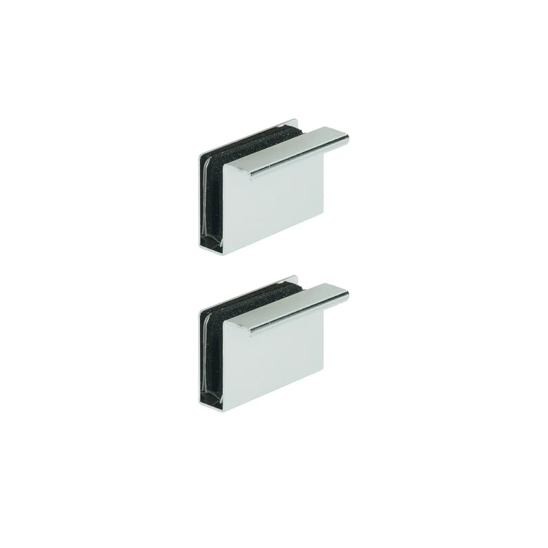 cyclingcolors 2x Glass Door Handle Magnetic Pressure Lock Magnetic Plate