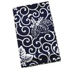 Paulownia Arabesque Furoshiki, Special Selection Honzome, Navy Blue, Broad (6