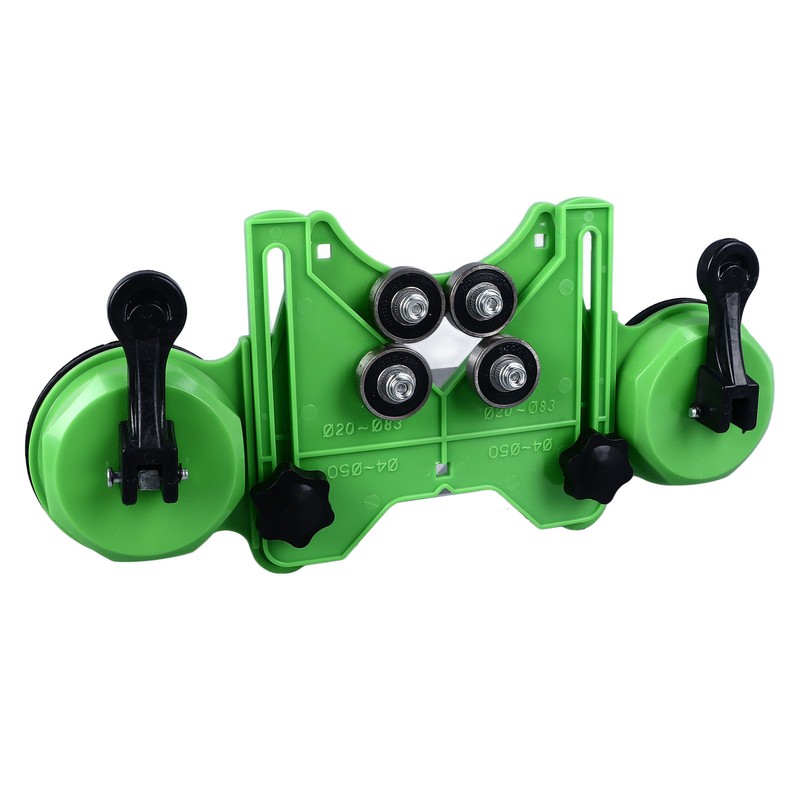Tile Hole Saw Guide Jig Fixture Adjustable Portable with 2