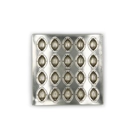 Matsunaga Seisakusho Silver Mini Lemon Tabletop, 20 Pieces