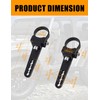 1.5'' Tube Clamps Mounting Brackets ADTOPI Adjustable Roll Cage Bull